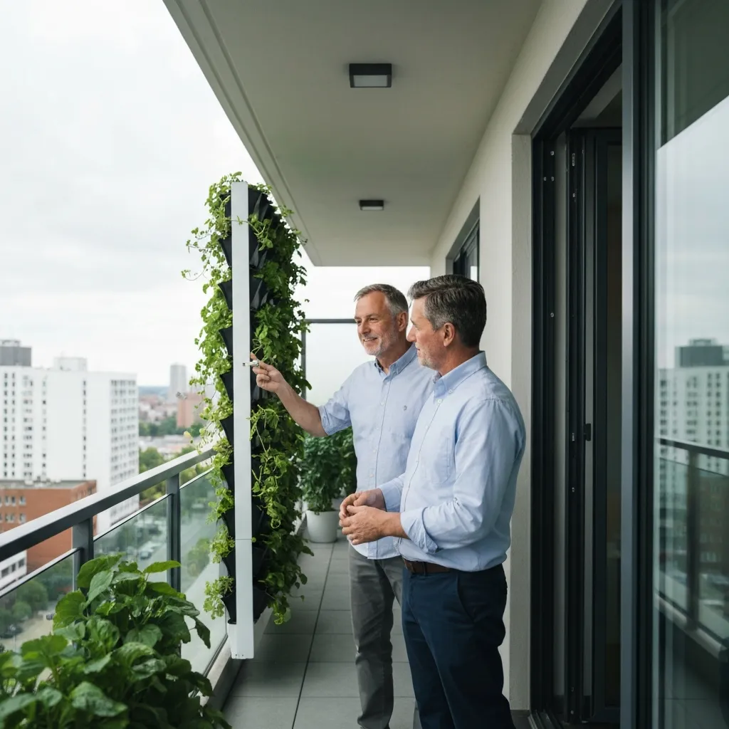 Personal consultation for balcony greening