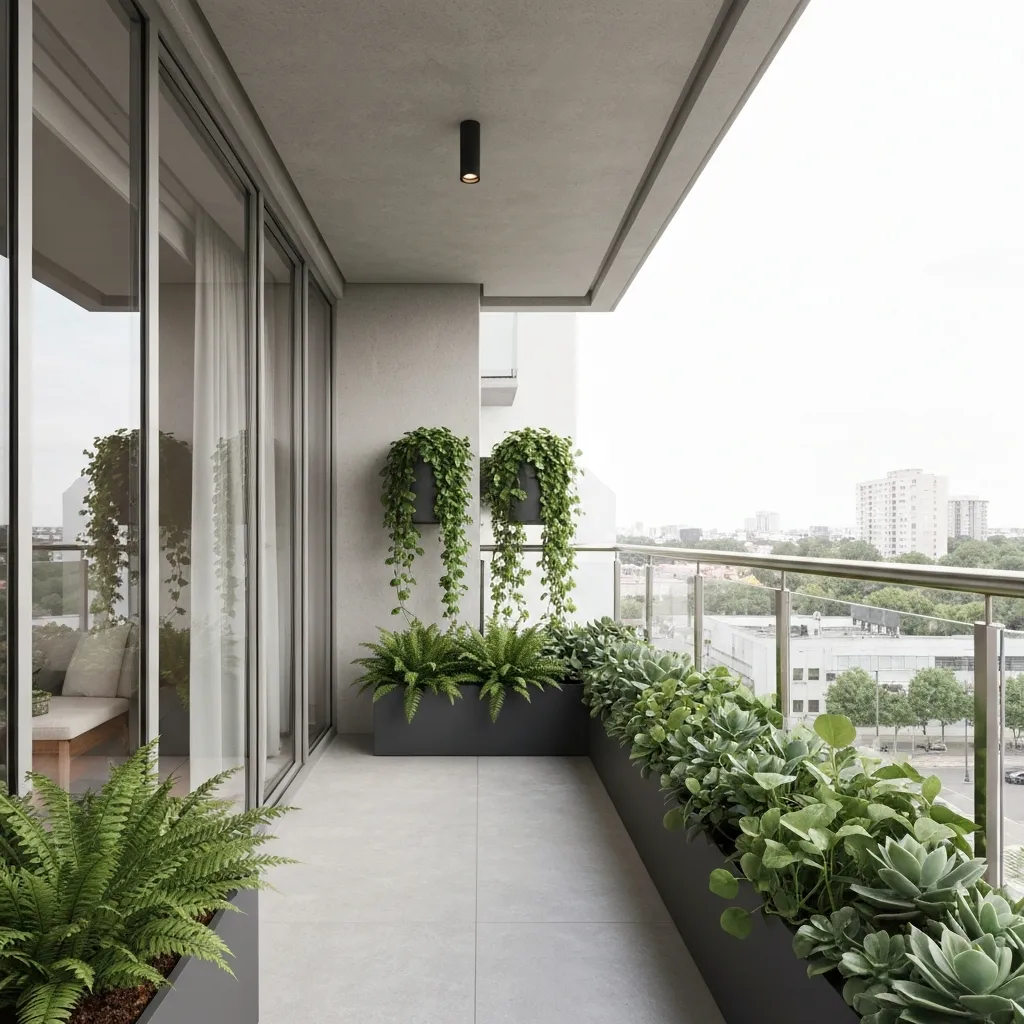 Contact us for balcony greening services