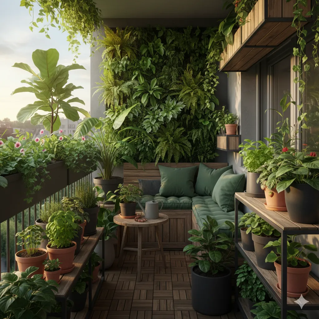 Personal consultation service for balcony greening